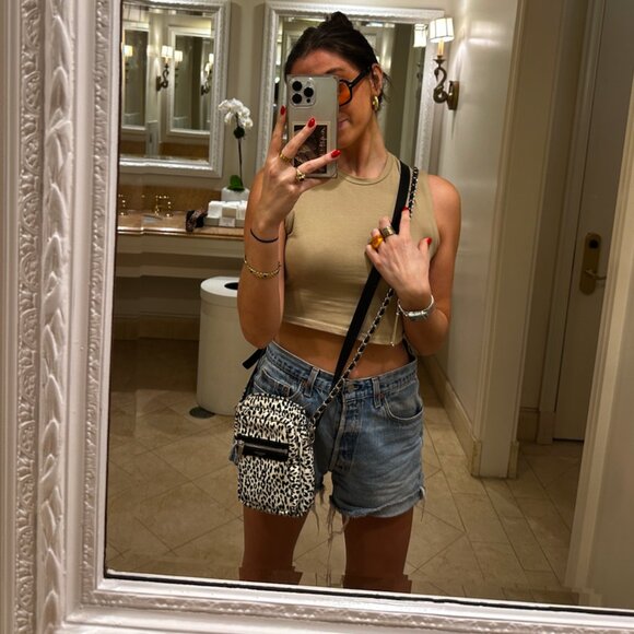 SAINT LAURENT YSL SID TIGER MESSENGER SHOULDER BAG SATCHEL AUTHENTIC - Picture 2 of 11